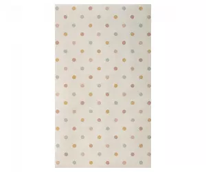 Maileg Presentpapper, Multi Dots (ljus botten) - 10 m (15-3200-00)