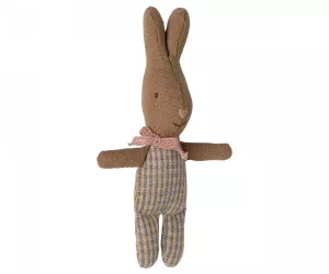 Maileg  - Rabbit, My - Rose/Blue check