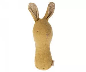 Maileg Skallra Lullaby friends Kanin Dusty Gul