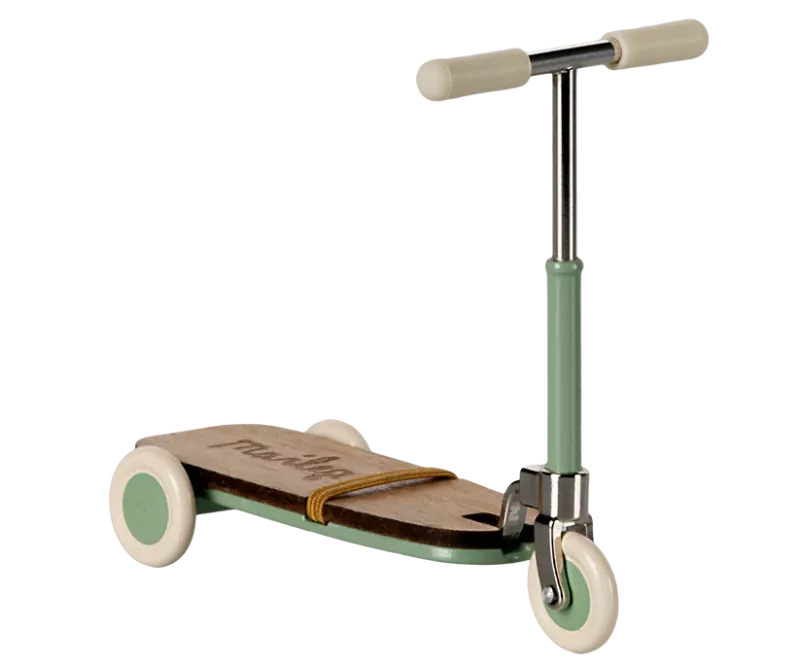 Maileg - Sparkcykel Mus Mintgrön