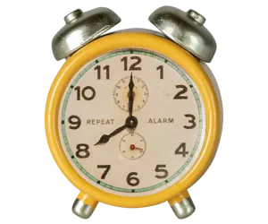 Maileg  - Väckarklocka Gul