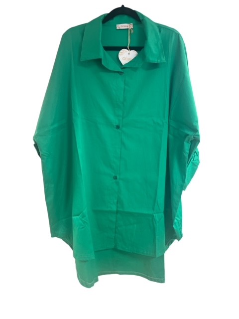 Lång skjorta, Grön (Maja) - Gemini