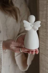 Majas Vänskaps Ängel för värmeljus inkl Gåvobox - Majas Cottage