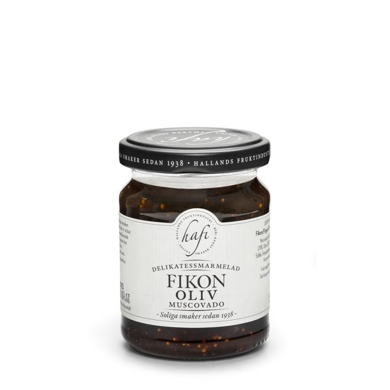 Marmelad med smak av fikon och oliv  - Hafi