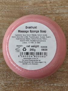 Massagetvål - Drakfrukt (Bubbelgumsrosa)