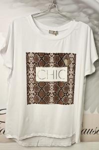 T-shirt Inze, Chic Mörkbrun - Soulful Fashion