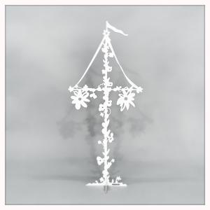 Midsommarstång Vit, Mindre - Älskaplåt