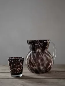 Glaskanna Milano, Brun - Olsson & Jensen