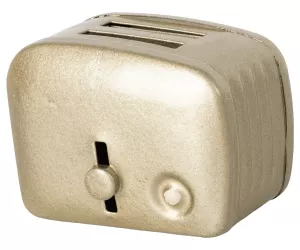 Miniatyr leksaks brödrost Silver - Maileg