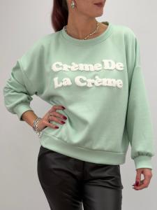 Sweatshirt med tryck, Mint Nila - Gemini    BERÄKNAD LEV: JAN/FEB (kopia)