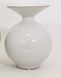 Ax Vas 18 cm, Vit - Mitt & Ditt