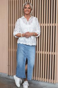 Jeanskjol Ljusblå (Nadia) - Mix by Heart