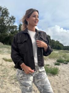 Magiskt strechig byxa, Beige Camo, Monika - Gemini