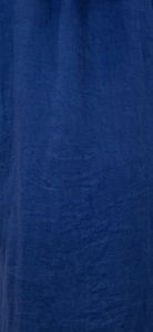 Linneklänning med volang på ärmen, Mörkblå Alivia - Mix by Heart     BERÄKNAD LEV: APRIL