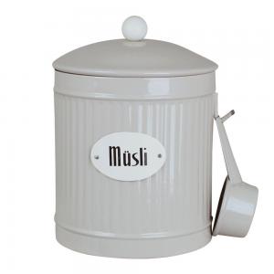 Müsliburk I Plåt, Beige Hugo - Strömshaga