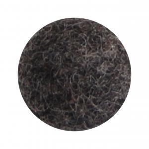 Natur svart blomma i tovad ull, stor (18620) - Én Gry & Sif