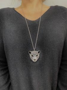 Halsband Långt, Leopard - Mix by Heart
