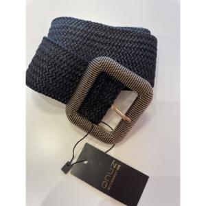 Elastiskt bälte, Svart (Oliva) - Qnuz