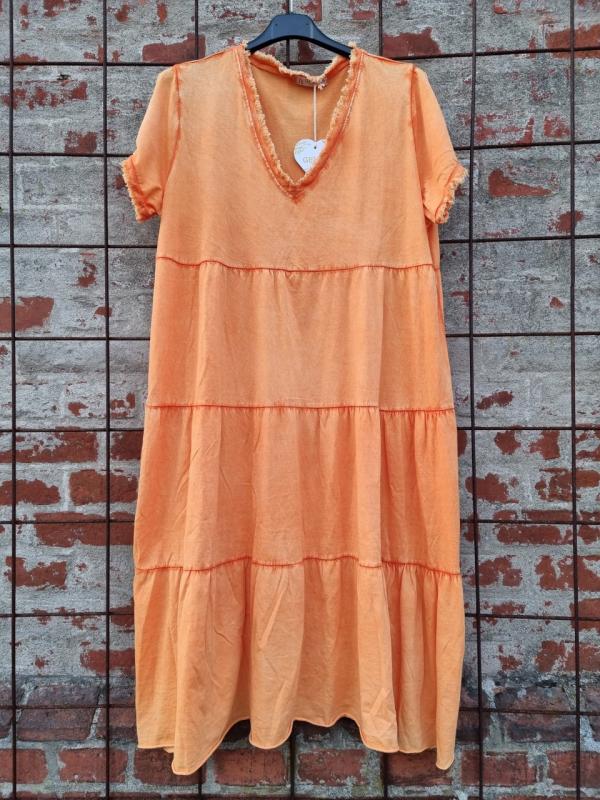 Orange klänning (Lesley) - Gemini