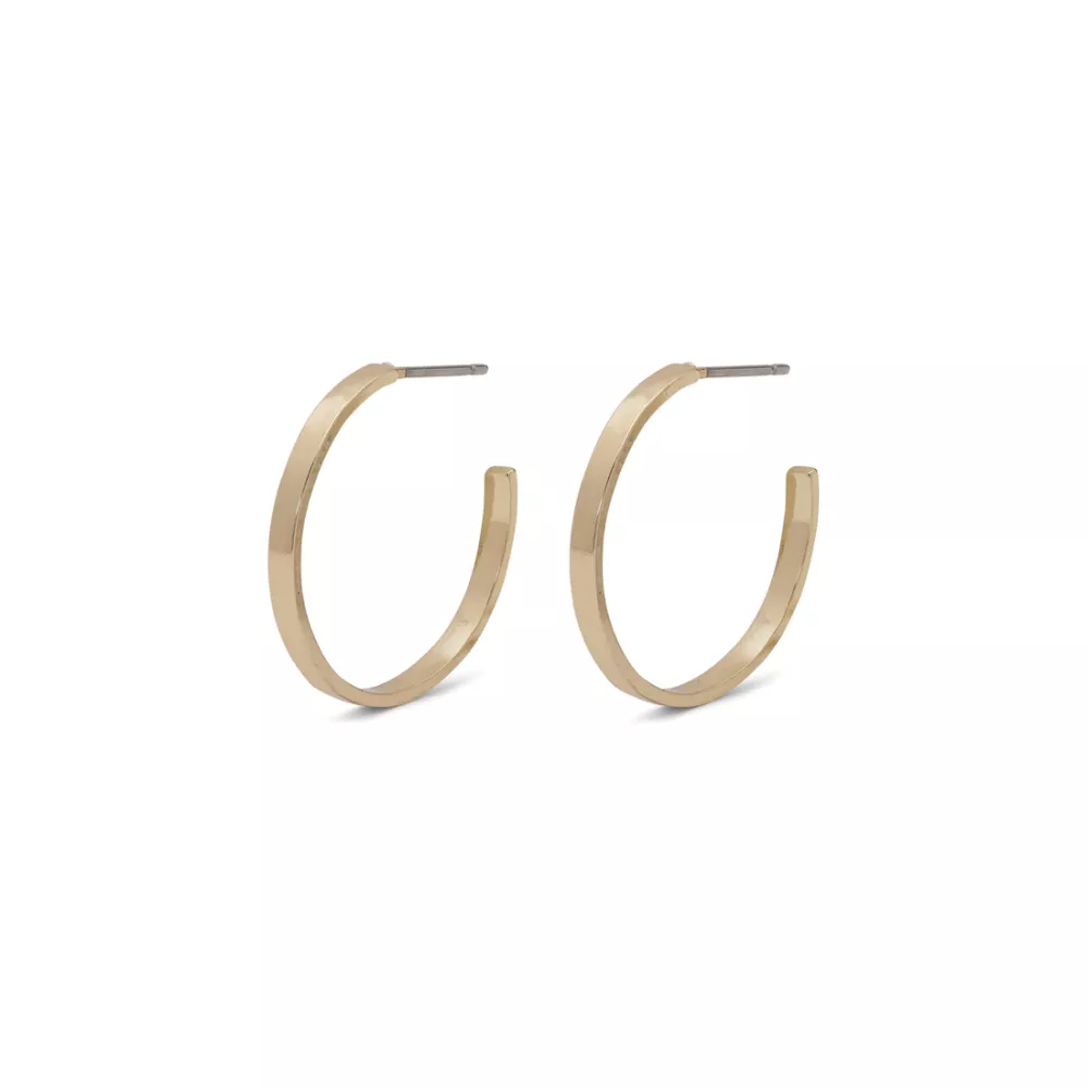 Örhängen Bella Guldpläterade  - Pilgrim