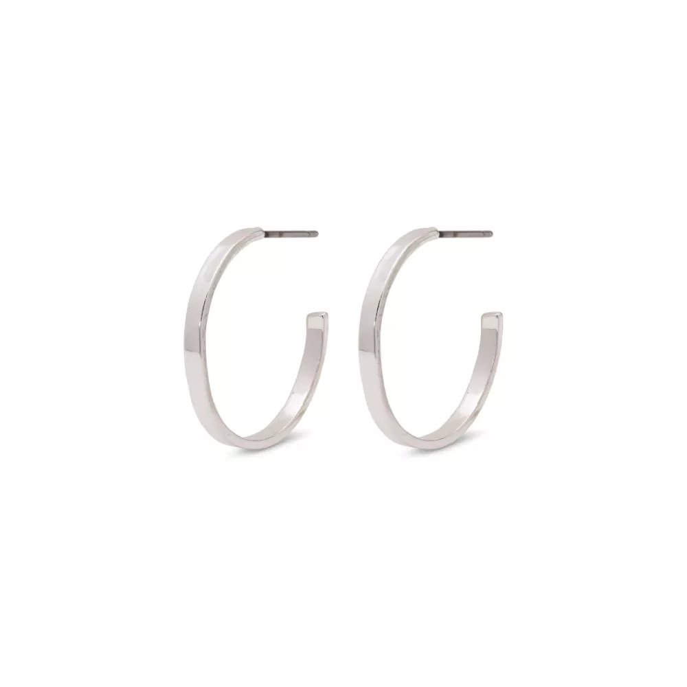 Örhängen Bella Silerpläterade  - Pilgrim