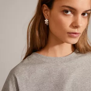 Örhängen ECHO, Silverpläterad - Pilgrim