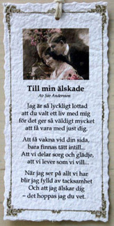 Diktkort - Till min älskade (bild på par)