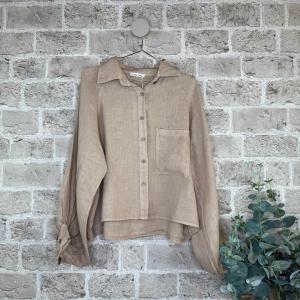 Linneskjorta Sand, Edit  - Cabana Living    BERÄKNAD LEV: APRIL