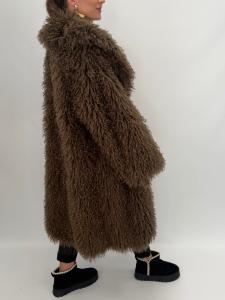 Kappa fuskpäls, Brun Ingegerd - Gemini