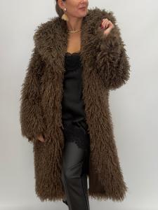 Kappa fuskpäls, Brun Ingegerd - Gemini