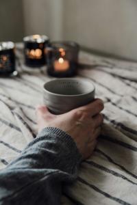 Maja, Pappa Mugg utan öra - Majas Cottage