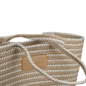 Strandväska Beige Stripe Stor Paraiso - Lovelies