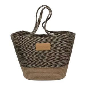 Strandväska Beige / Randig, Stripe Stor Paraiso - Lovelies