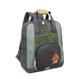 Passage Ryggsäck / Trolleybag grön/grå - HI-DI-HI      LEV MARS