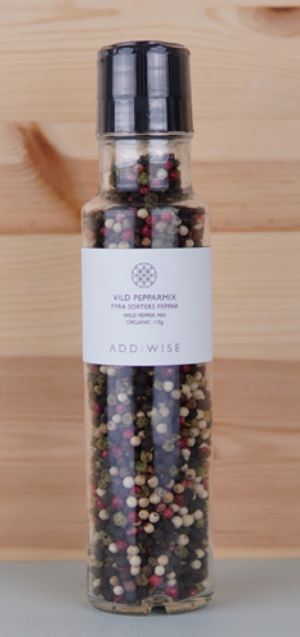 Kryddkvarn, Fyra sorters peppar - ADD:Wise