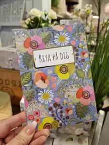 Krya på dig, Kort med blommor i härliga färger - Pictura