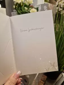 Till Er Båda, Kort med 2 vackra hjärtan - Pictura