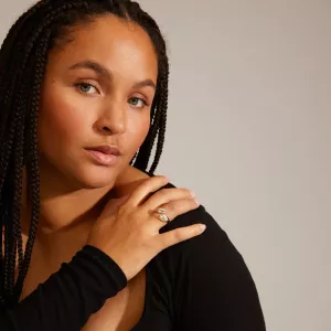 Ring Chantal Silverpläterad – Pilgrim