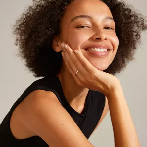 Ring Silverpläterad Lulu - Pilgrim