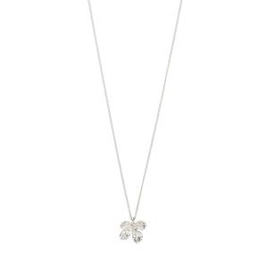 Halsband Ajani, Silverpläterad Blomma - Pilgrim