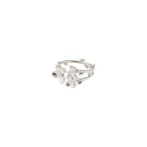 Ring Ajani, Silverpläterade Blommor - Pilgrim