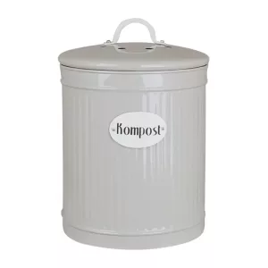 Plåtburk Hugo Kompost Beige - Strömshaga