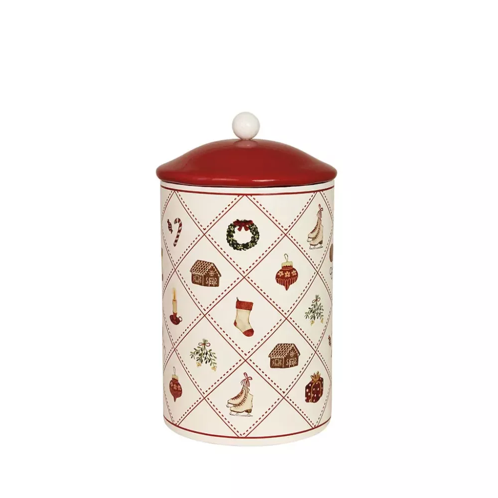 Plåtburk Juletid Liten - Strömshaga