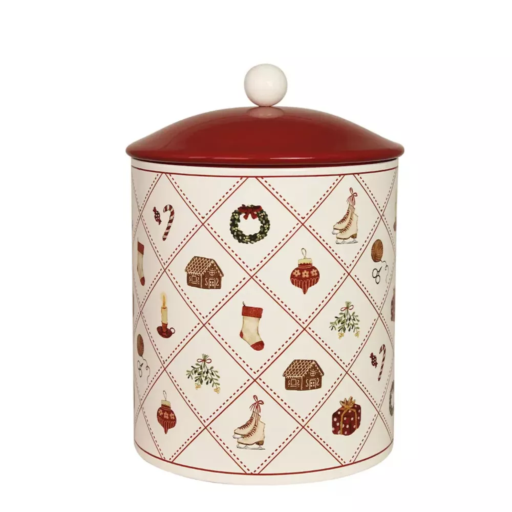 Plåtburk Juletid Stor - Strömshaga