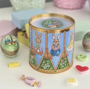 Plåtburk Trumma Påsk - Bromma Kortförlag