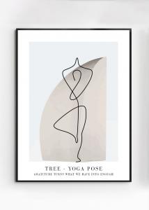 Poster Tree 30X40cm - Zelected by Houze