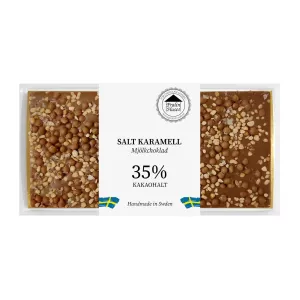 Choklad, Salt karamell, Mörk Choklad 72% - Pralinhuset