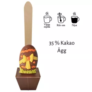 Drickchokladklubba 35%, Påskägg - Pralinhuset