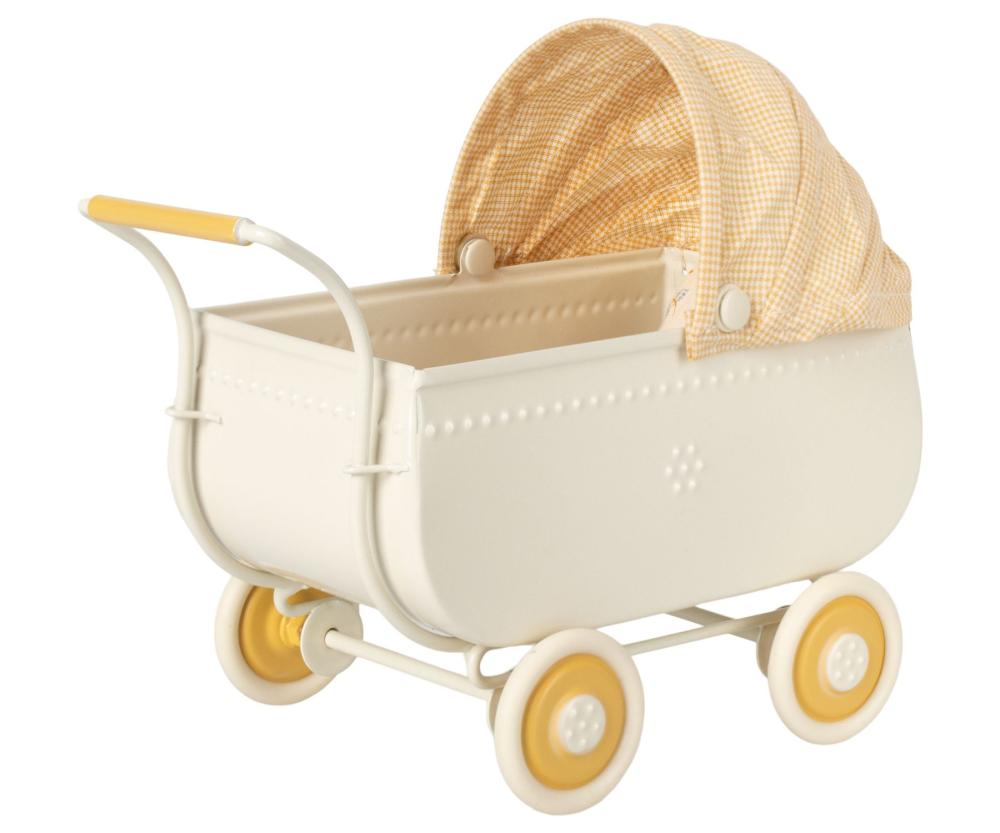 Barnvagn, Micro Gul – Maileg