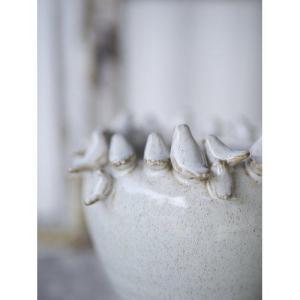 Kruka Fåglar, Offwhite, Elsa (Höjd: 22 cm) - Wikholm Form